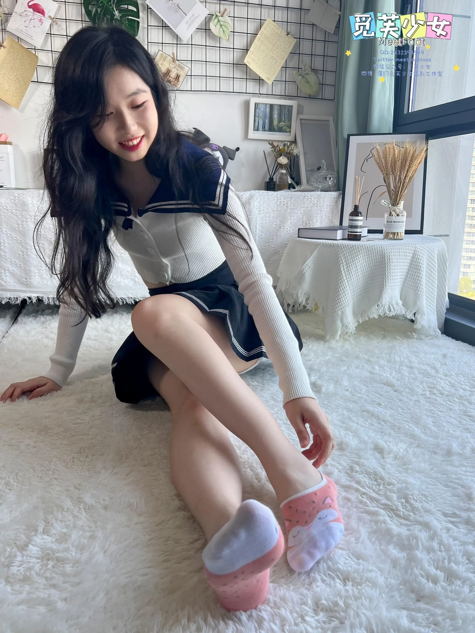[觅芙少女]NO.018 JK短裙美少女-1 [105P]插图7